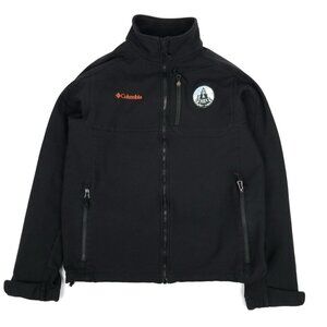 Columbia Go Take A Hike Ascender II Softshell Zip Jacket Medium Black Gorpcore